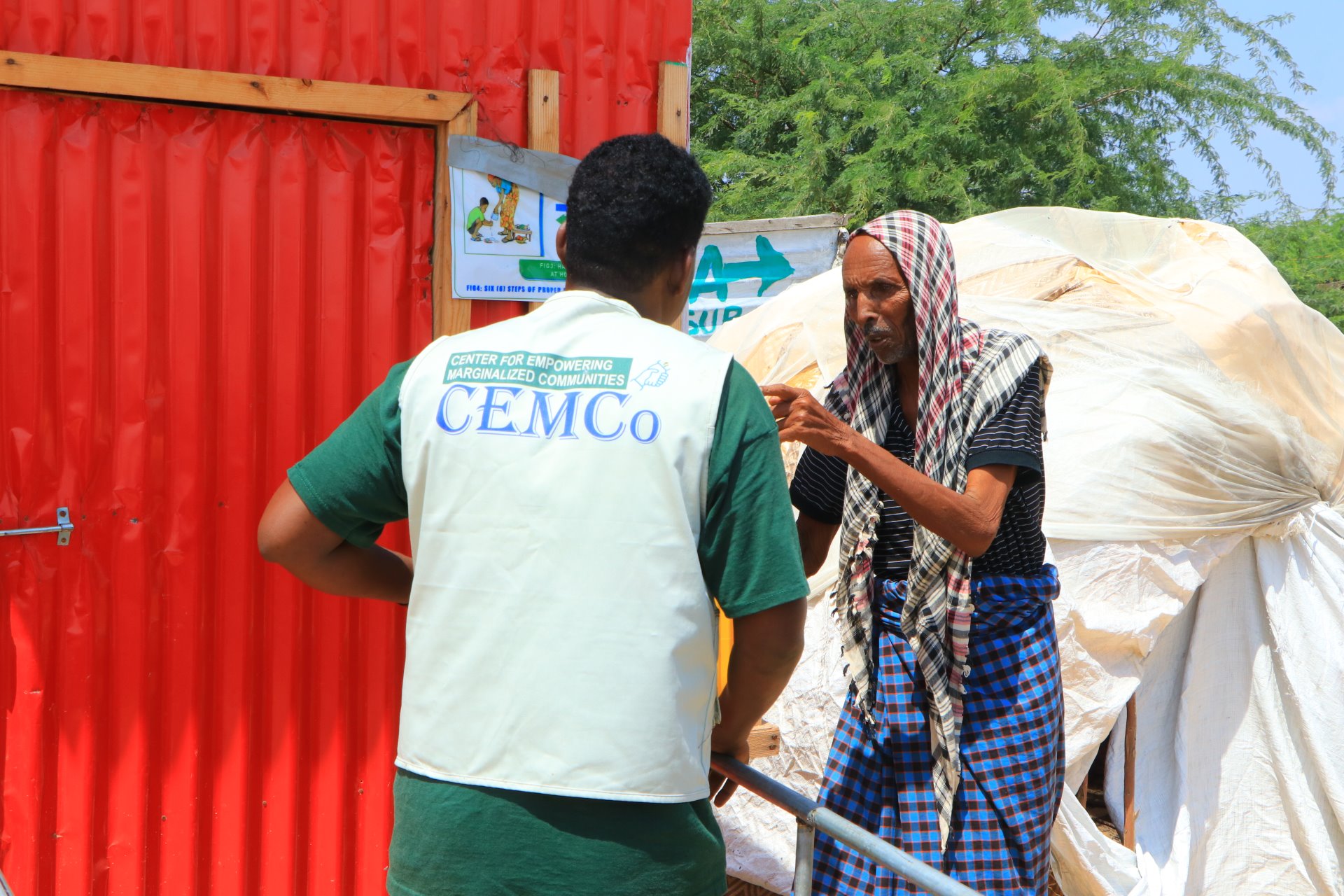 Cemco providing sanitation to the vulnerable communities in somalia